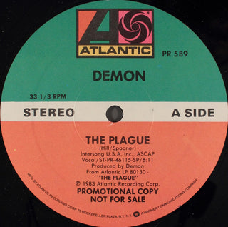 Demon- The Plague (12”) - Darkside Records