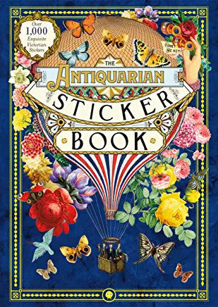 The Antiquarian Sticker Book: Over 1,000 Exquisite Victorian Stickers - Darkside Records