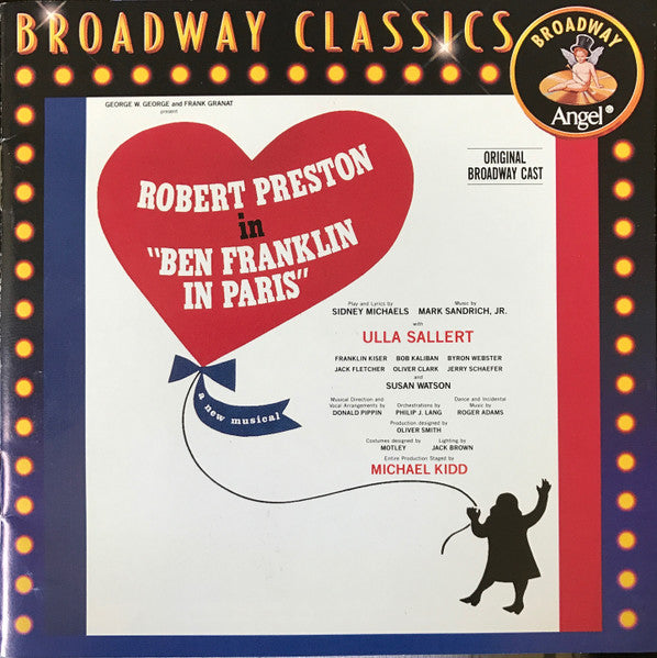Ben Franklin In Paris (Robert Preston) Original Broadway Cast - Darkside Records