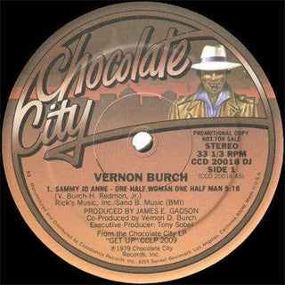 Vernon Burch- Sammy Jo Anne: One Half Woman One Half Man/ Get Up (12”) - Darkside Records