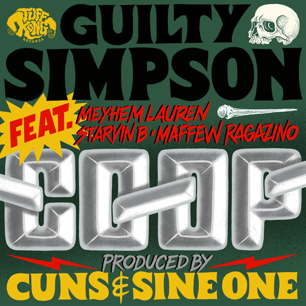 Guilty Simpson ft Mayhem Lauren/Starvin B/Maffew Ragazino- Co-Op (Yellow/ Red) - Darkside Records