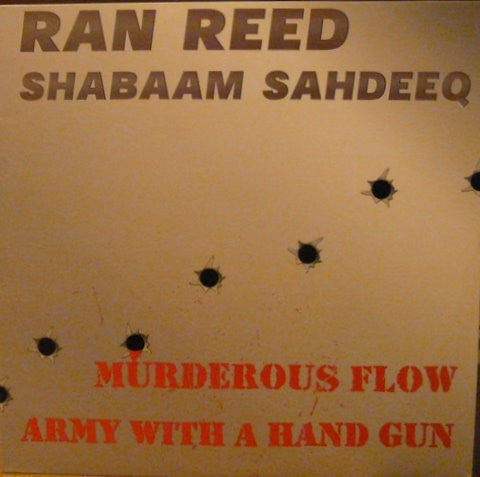 Ran Reed/ Shabam Sahdeeq- Murderous Flow/ Army With A Hand Gun (12”) - Darkside Records