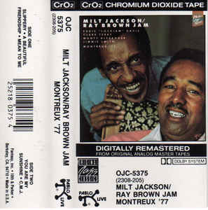 Milt Jackson- Ray Brown- Jam Montreux '77 - Darkside Records