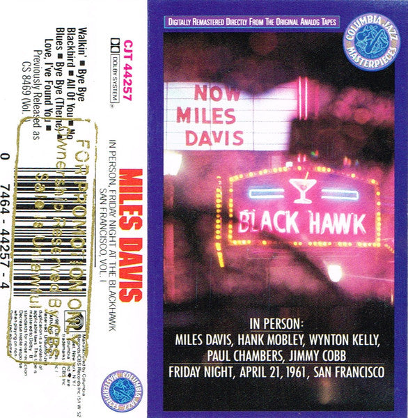 Miles Davis- In Person, Friday Night At The Blackhawk, San Francisco Vol. 1 - Darkside Records