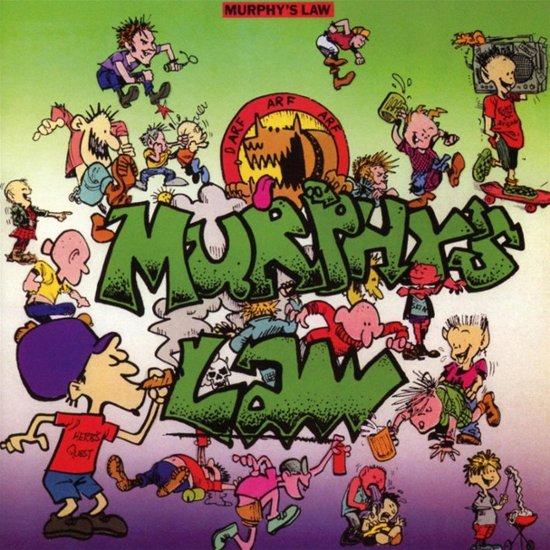 Murphy's Law- Murphy's Law (Red Vinyl) - Darkside Records
