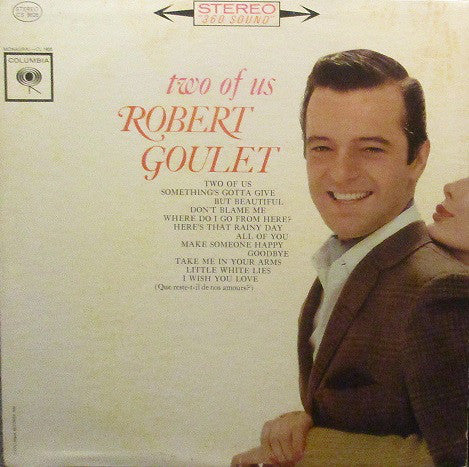 Robert Goulet- Two Of Us - Darkside Records