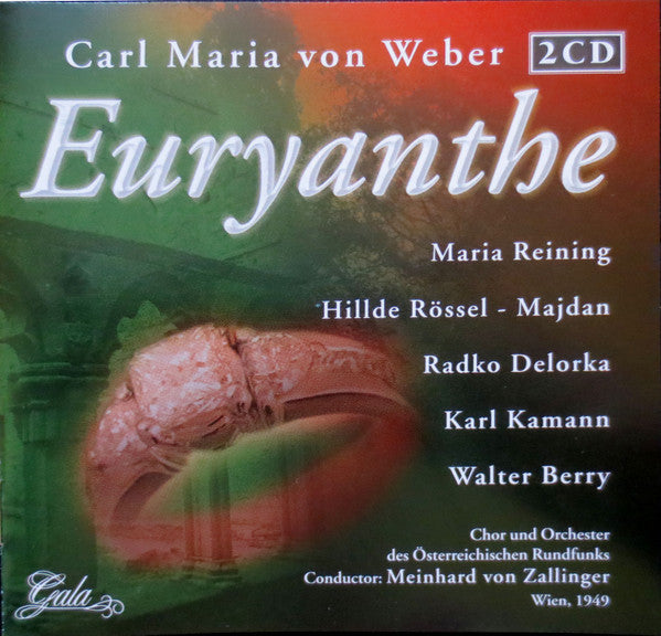 Von Weber- Euryanthe (Meinhard Von Zallinger) - Darkside Records