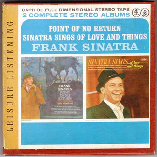 Frank Sinatra- Point of No Return Sinatra Sings of Love and Things (3 ¾ IPS) - Darkside Records