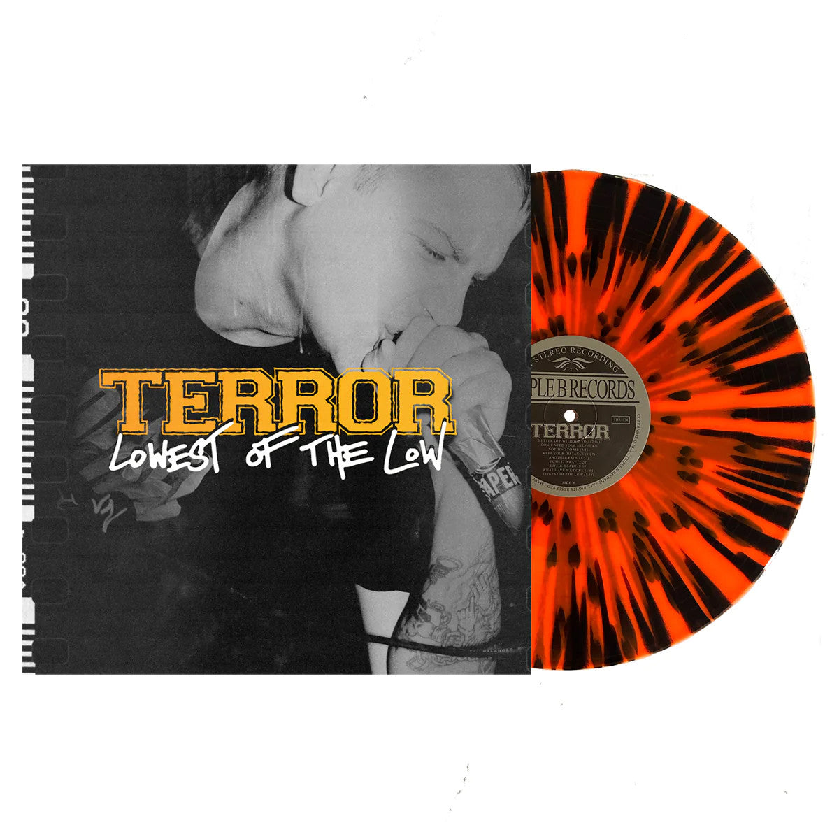 Terror- Lowest Of The Low (Orange w/Black Splatter) - Darkside Records