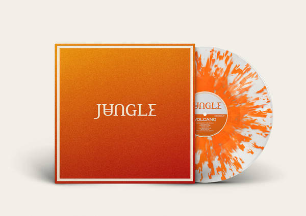 Jungle- Volcano (Indie Exclusive Heavy Splatter Transparent and Orange Vinyl) (PREORDER) - Darkside Records