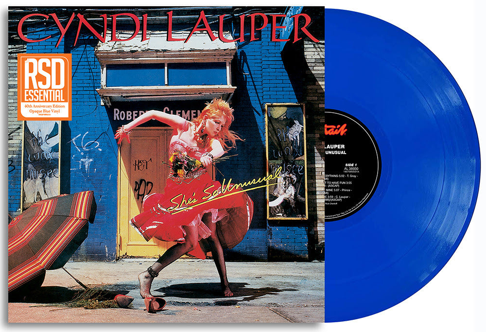 Cyndi Lauper- She's So Unusual (RSD Essential Blue Opaque Vinyl)