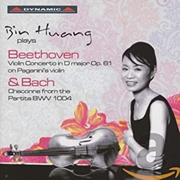 Bin Huang- Plays Beethoven & Bach (Michele Trenti, Conductor) - Darkside Records