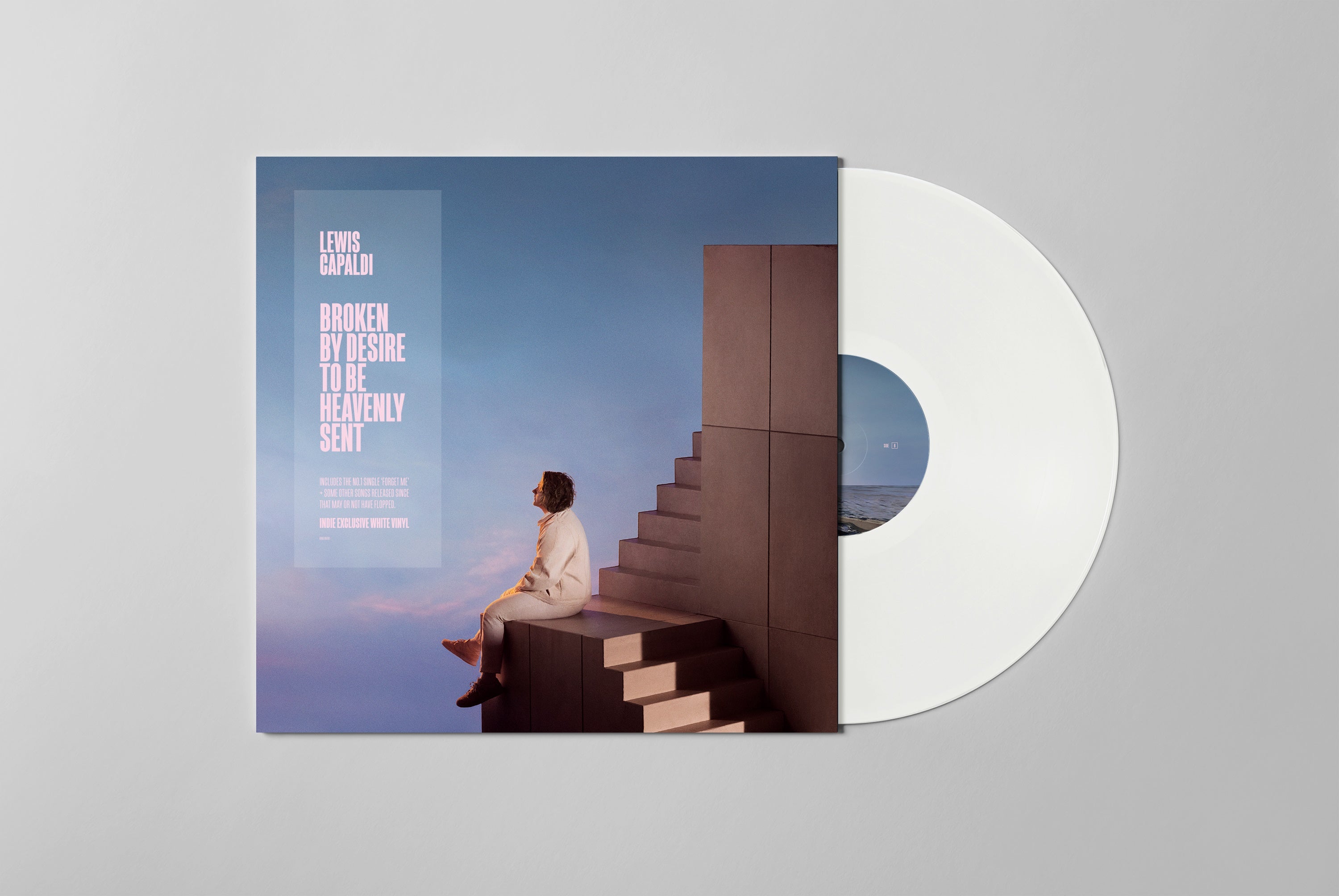 Lewis Capaldi- Broken By Desire To Be Heavenly Sent (Indie Exclusive White Vinyl) (PREORDER) - Darkside Records