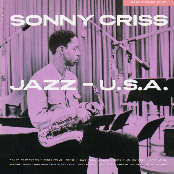 Sonny Criss- Jazz- USA - Darkside Records