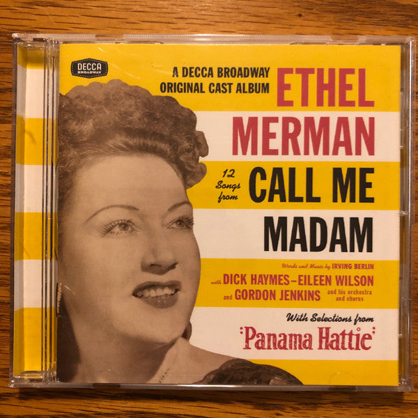 Ethel Merman- 12 Songs From Call Me Madam (With Selections From Panama Hattie) - Darkside Records