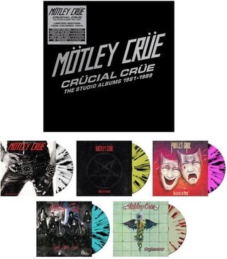 Motley Crue- Crucial Crue: The Studio Albums 1981-1989 - Darkside Records