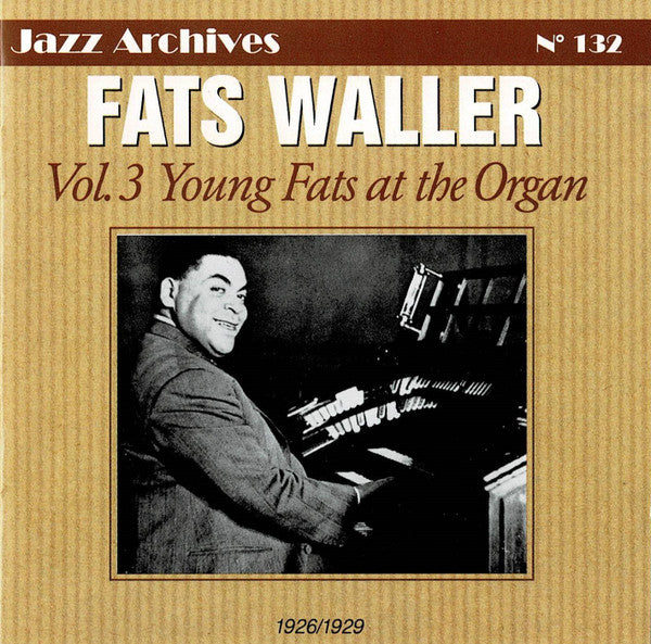 Fats Waller- Young Fats At The Organ Vol. 3 - Darkside Records