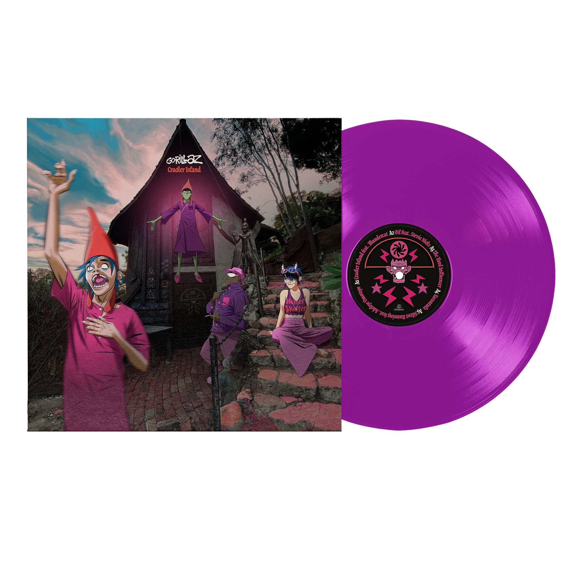 Gorillaz - Cracker Island [Indie Exclusive Limited Edition Neon Purple LP] - Darkside Records