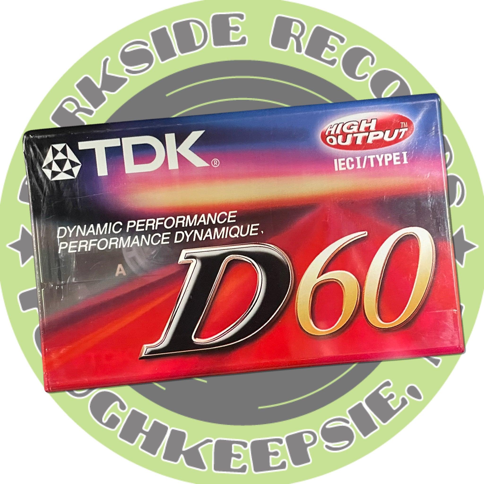 TDK D60 Normal Bias Blank Cassette - DarksideRecords