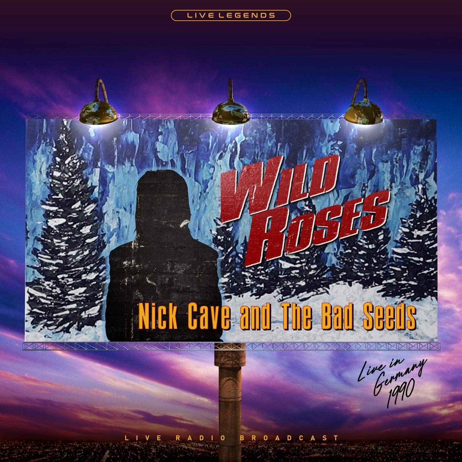 Nick Cave- Wild Roses (Transparent Blue Vinyl) - Darkside Records