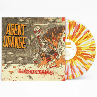 Agent Orange- Bloodstains (Orange Splatter Vinyl) - Darkside Records