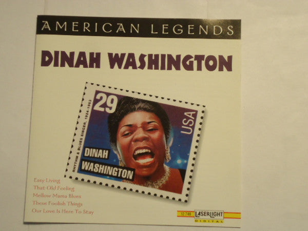 Dinah Washington- American Legends - Darkside Records