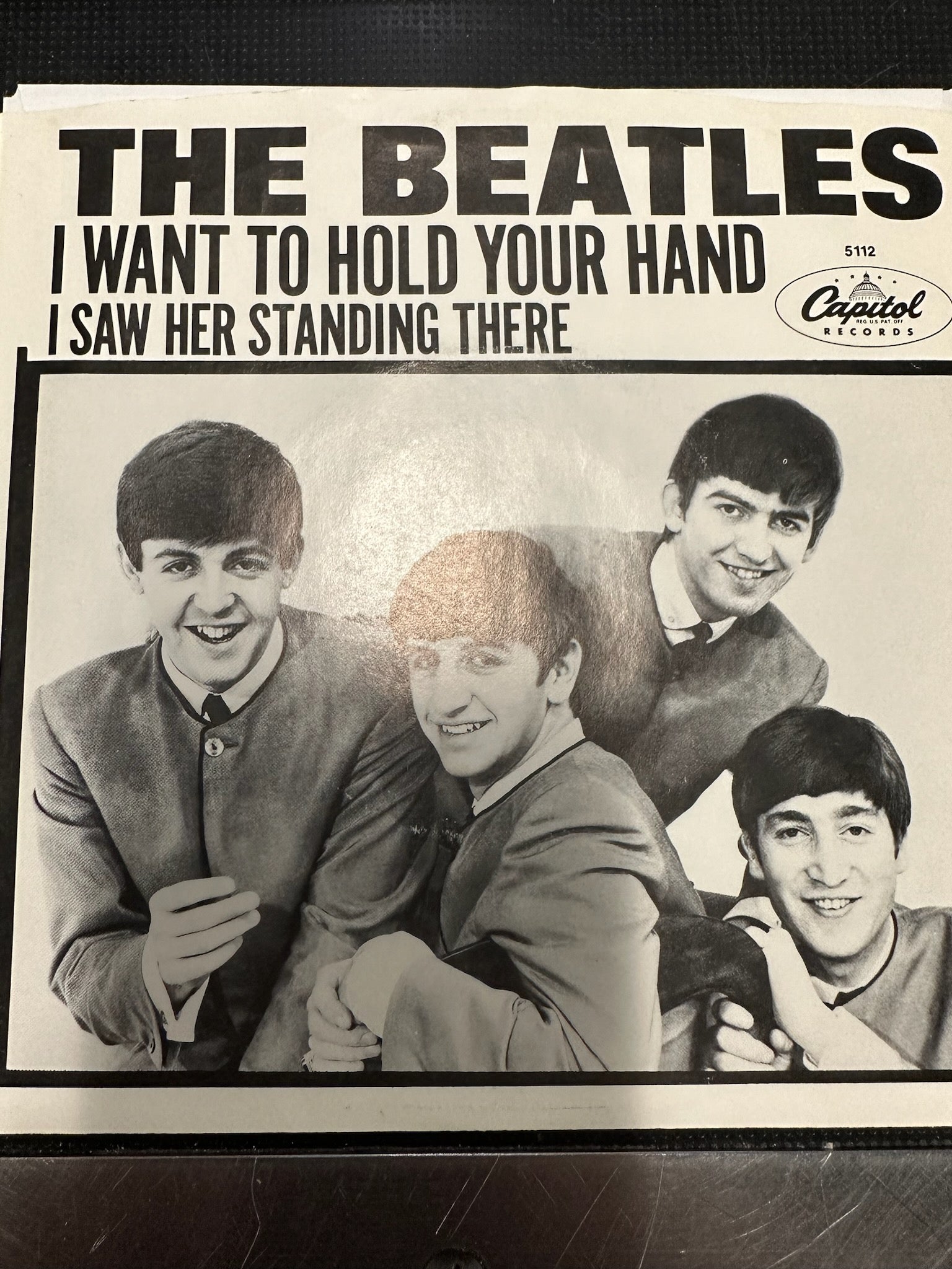 The Beatles- I Want To Hold Your Hand / I Saw Her Standing There (Reissue) - Darkside Records
