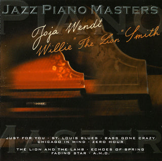 Joja Wendt/ Willie “The Lion” Smith- Jazz Piano Masters - Darkside Records