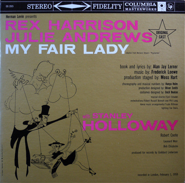My Fair Lady Soundtrack - DarksideRecords