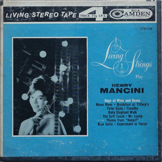 Living Strings- Living Strings Play Henry Manchini ( 7 ½ IPS) - Darkside Records