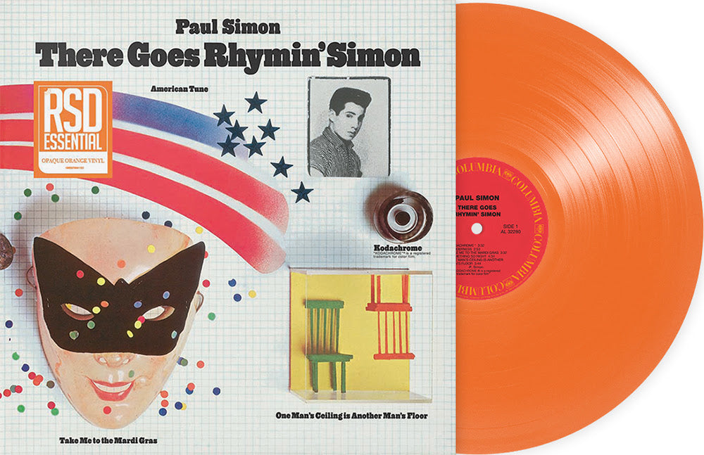 Paul Simon- There Goes Rhymin' Simon (RSD Essential Opaque Orange Vinyl) (PREORDER) - Darkside Records