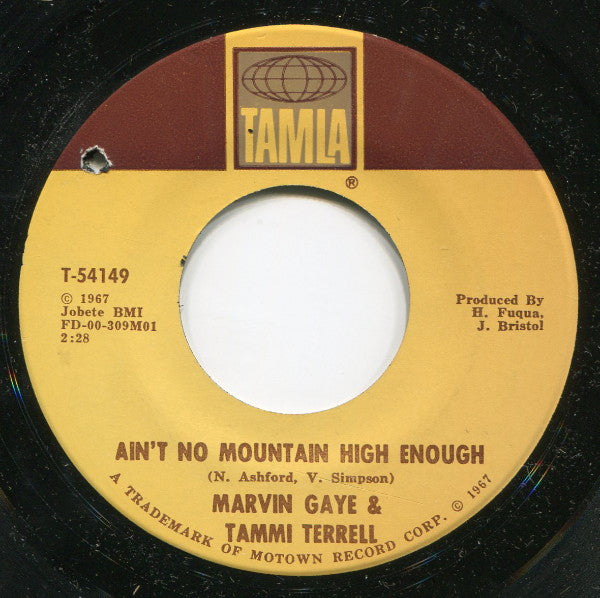 Marvin Gaye & Tammi Terrell- Ain't No Mountain High Enough - Darkside Records