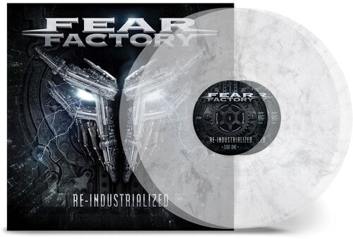Fear Factory- Re-Industrialized (Clear/Silver Marble Vinyl) - Darkside Records