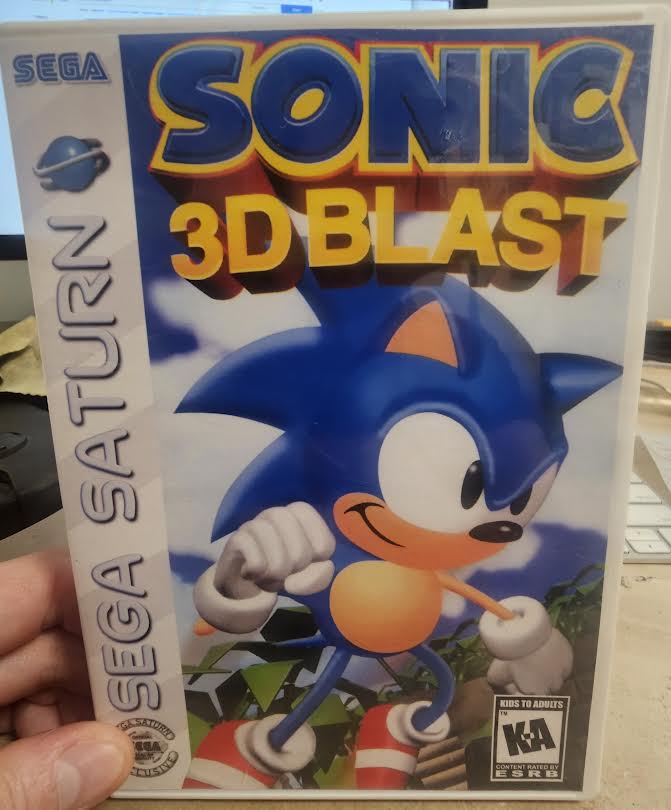 Sonic 3D Blast (Official Disc, Reproduction Artwork) - Darkside Records