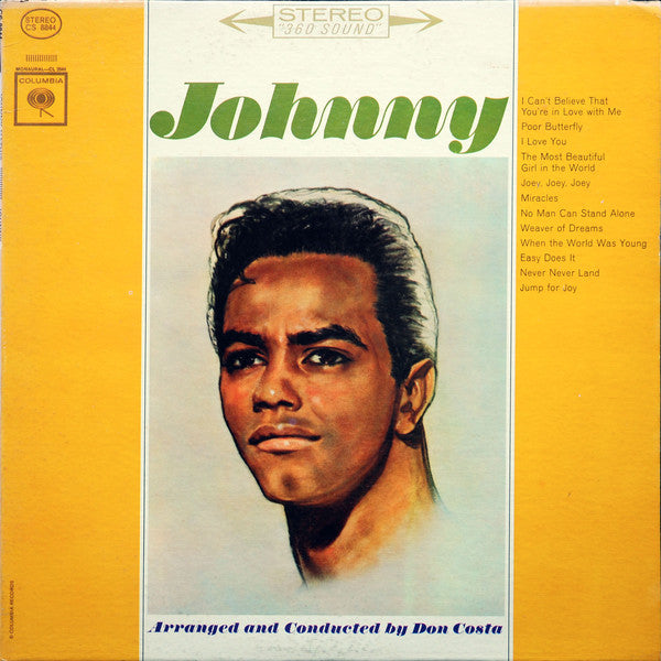 Johnny Mathis- Johnny - Darkside Records