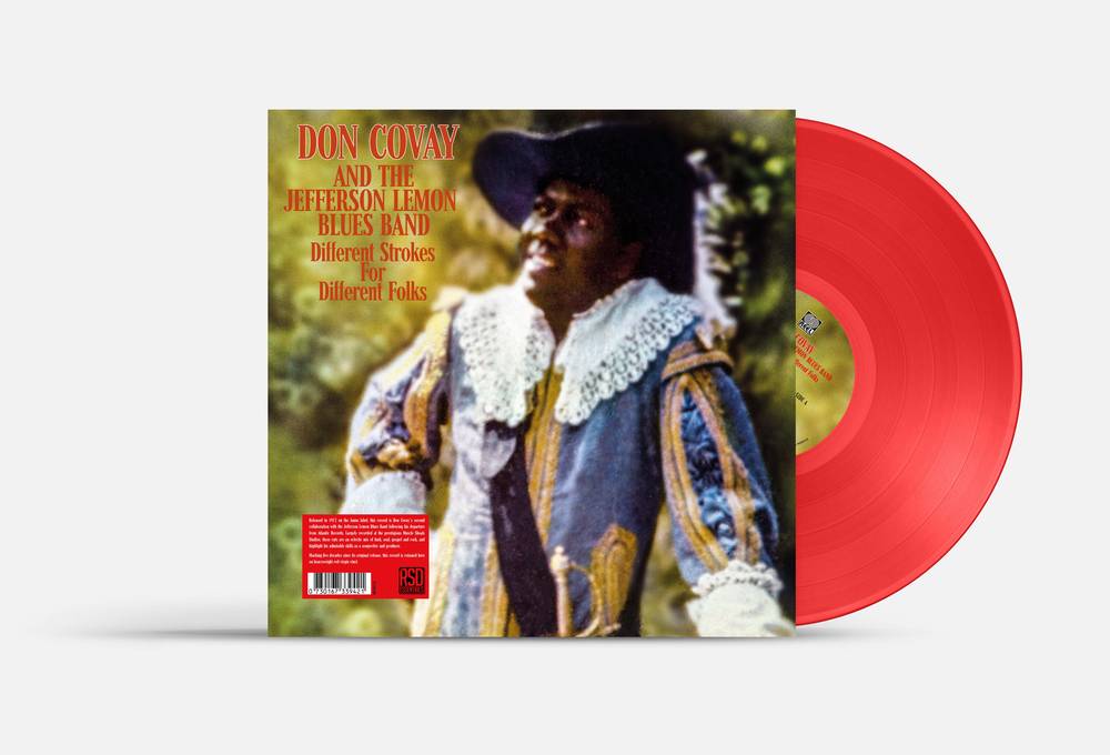 Don Covay & The Jefferson Lemon Blues Band- Different Strokes For Different Folks (RSD Essential Red LP) - Darkside Records
