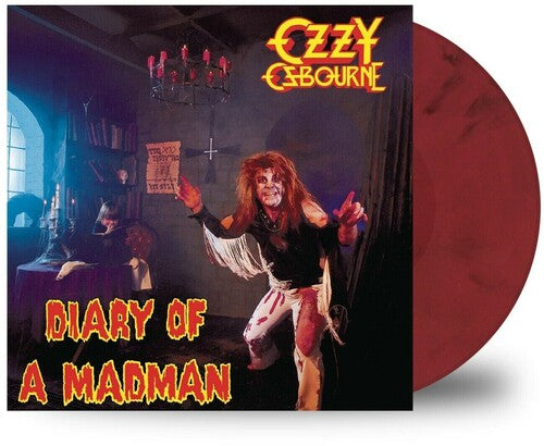 Ozzy Osbourne- Diary Of A Madman (Import) (Red/Black Swirl Vinyl) - Darkside Records