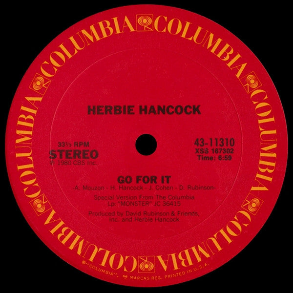 Herbie Hancock- Go For It/ Stars In Your Eyes (12”)