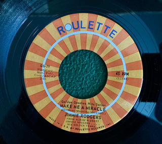 Jimmie Rodgers- Make Me A Miracle / Bimbombey - Darkside Records