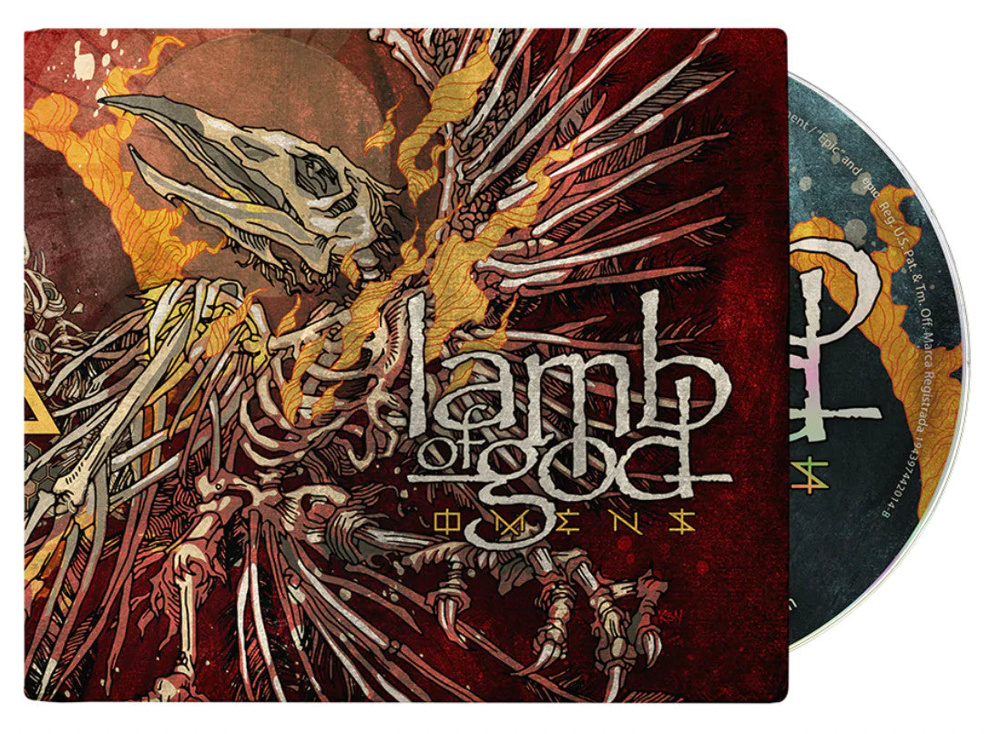 Lamb Of God- Omens (Alt Cover + Autographed Insert) - Darkside Records