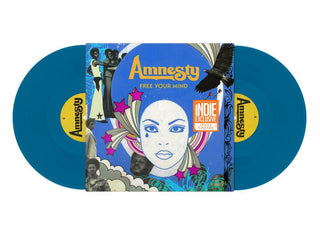 Amnesty- Free Your Mind [RSD Essential Indie Colorway Turquoise 2LP] - Darkside Records