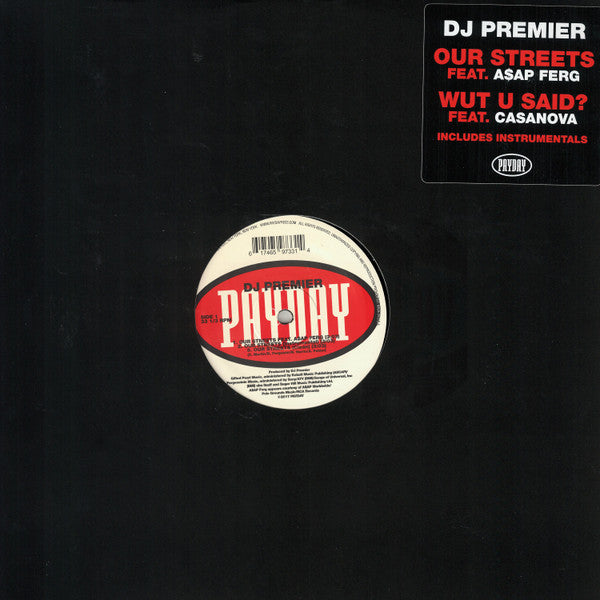 DJ Premier- Our Streets/ Wut U Said? (12”) - Darkside Records