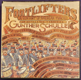 Gunther Schuller, The Incredible Columbia All- Star Band- Footlifters (A Century of American Marches)(7 ½ IPS) - Darkside Records