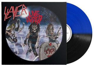 Slayer- Live Undead (Blue/Black Vinyl) - Darkside Records