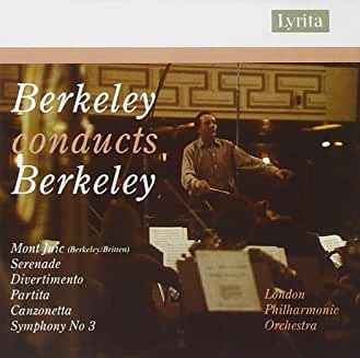 Lennox Berkeley- Berkeley Conducts Berkeley: Divertimento, Symphony No. 3 - Darkside Records