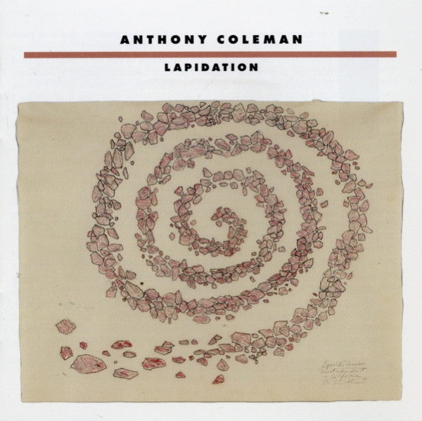 Anthony Coleman- Lapidation - Darkside Records