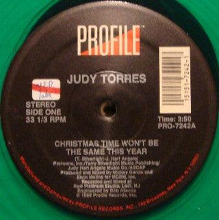 Judy Torres- Christmas Won't Be The Same This Year (Green) (12”) - Darkside Records