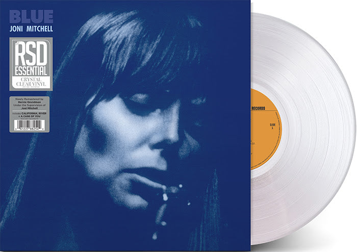 Joni Mitchell- Blue (RSD Essential Clear Vinyl) - Darkside Records