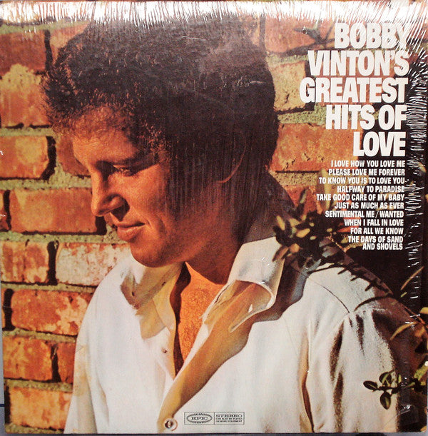 Bobby Vinton's- Greatest Hits Of Love - Darkside Records