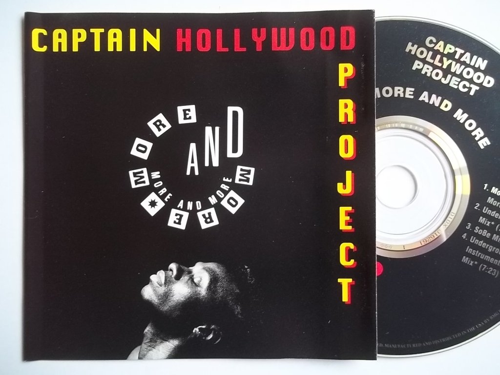 Captain Hollywood Project- More And More - Darkside Records